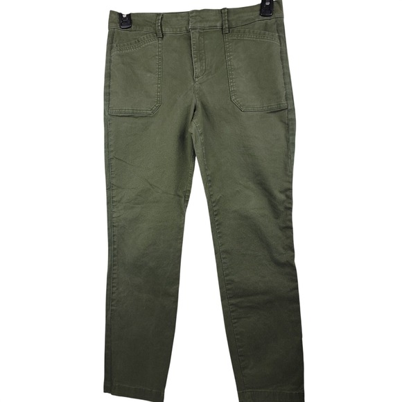 Banana Republic Factory Pants - Banana Republic Factory Olive Green Utility Slim Patch Pocket Pants Mens 8 32x26